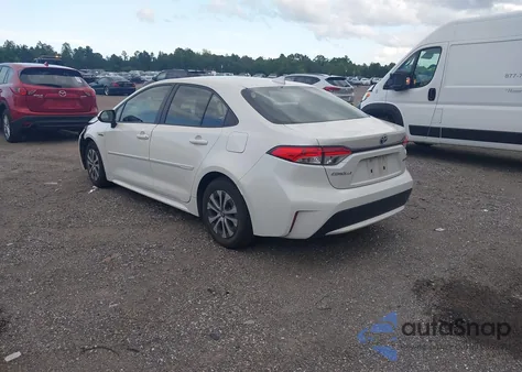 2021 Toyota Corolla Hybrid Le from USA, damaged, VIN JTDEAMDE1MJ005790